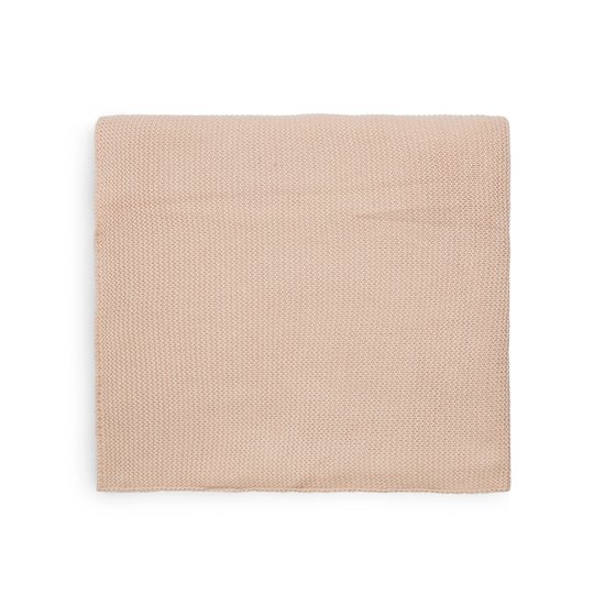 Jollein Couverture basic knit Pale pink 